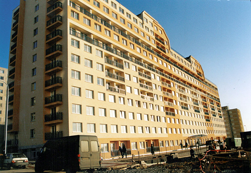 > Bytový dům TROJA Praha (430 bytových jednotek)
